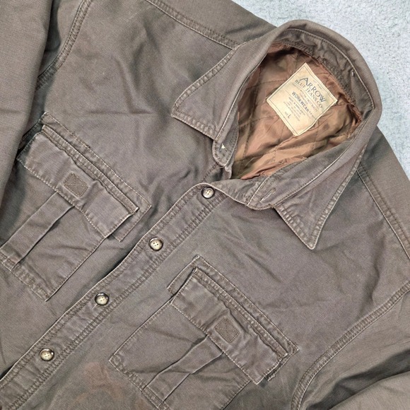 ARROW BLUE JEANS CO Other - Vintage‎ Chore Coat Mens Large Arrow Workwear Barn Field Jacket Quilt Lined